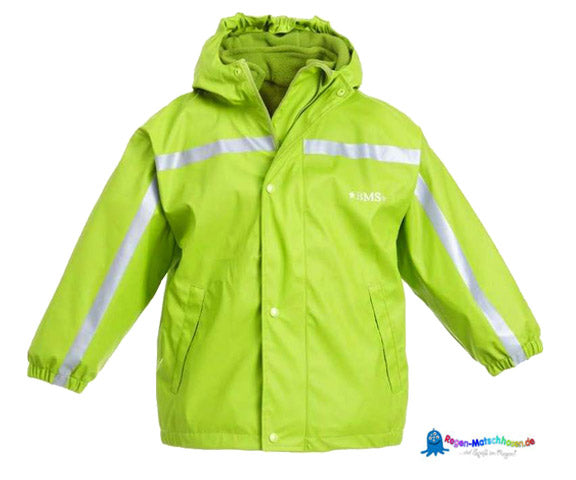 Räuberwald BMS 4-Jahreszeiten Buddeljacke - mit separater Fleecejacke, warm gefüttert in Hellgrün