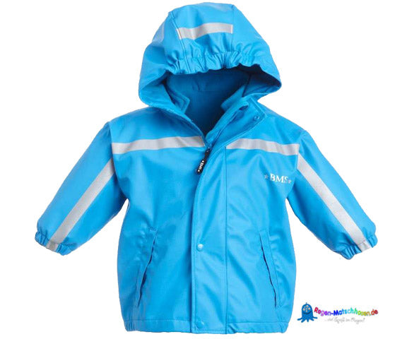 Räuberwald BMS 4-Jahreszeiten Buddeljacke - mit separater Fleecejacke, warm gefüttert in Hellblau