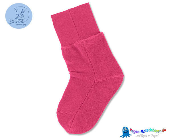 Kuschelige Sterntaler Stiefelsocken "Lang" in Pink