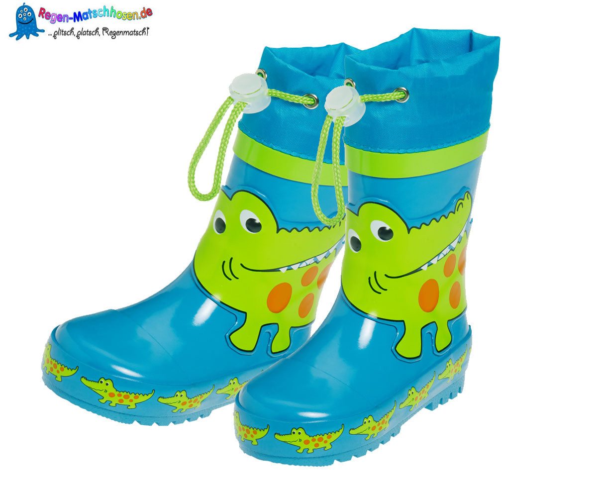Kinder Gummistiefel "Krokodil" von Playshoes