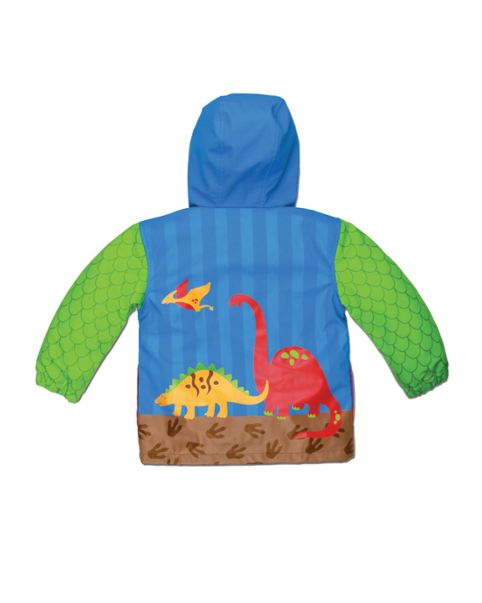 Regenjacke 'Dino' Grün/Blau | Stephen Joseph