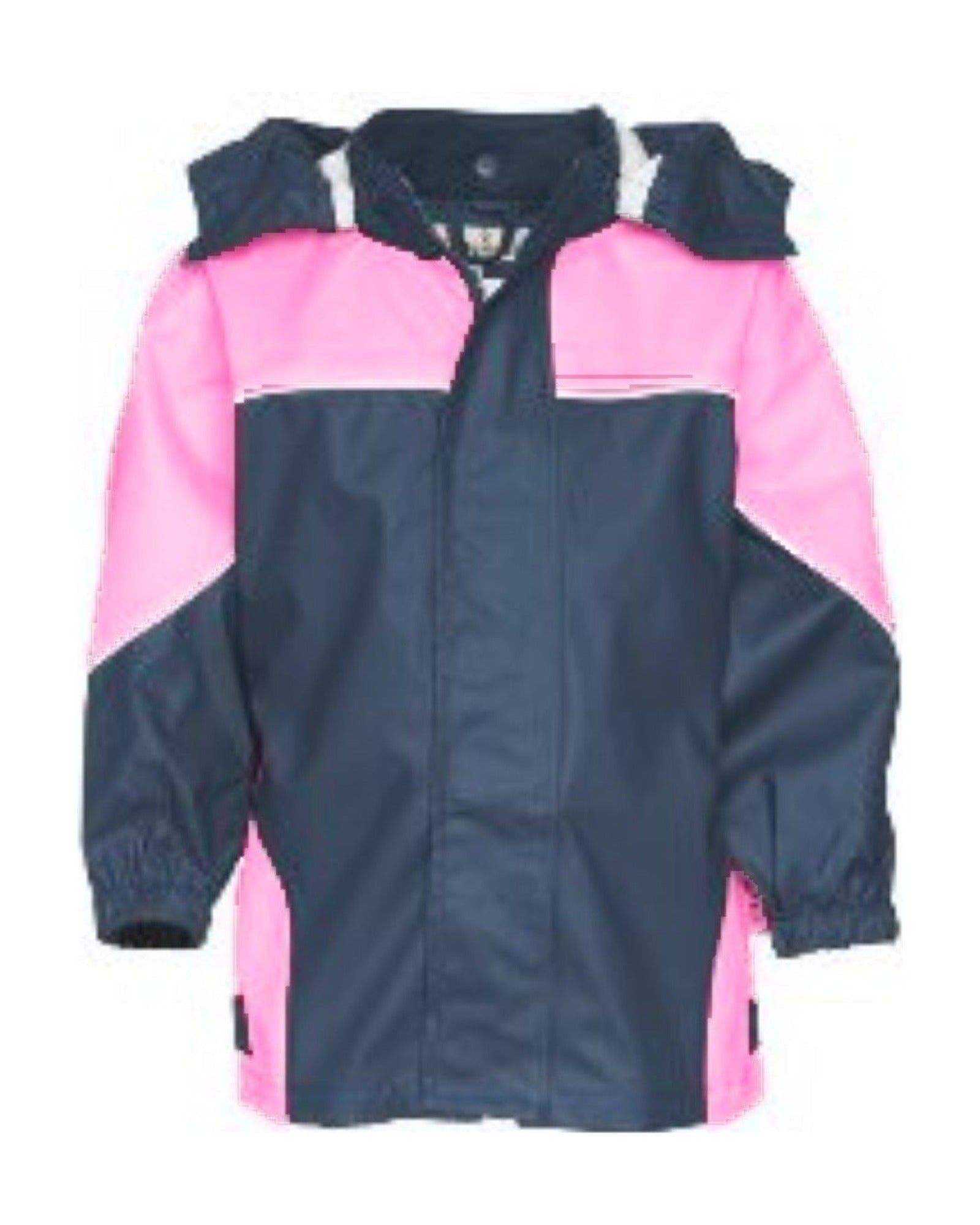 Playshoes Kinder Regenjacke  "Basic"  Rosa/Hellblau