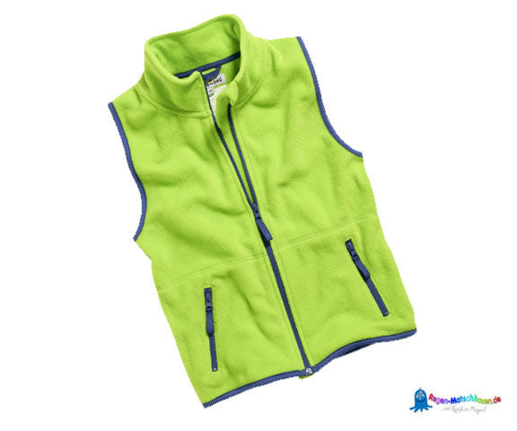 Baby und Kinder Fleeceweste  in Hellgrün von Playshoes