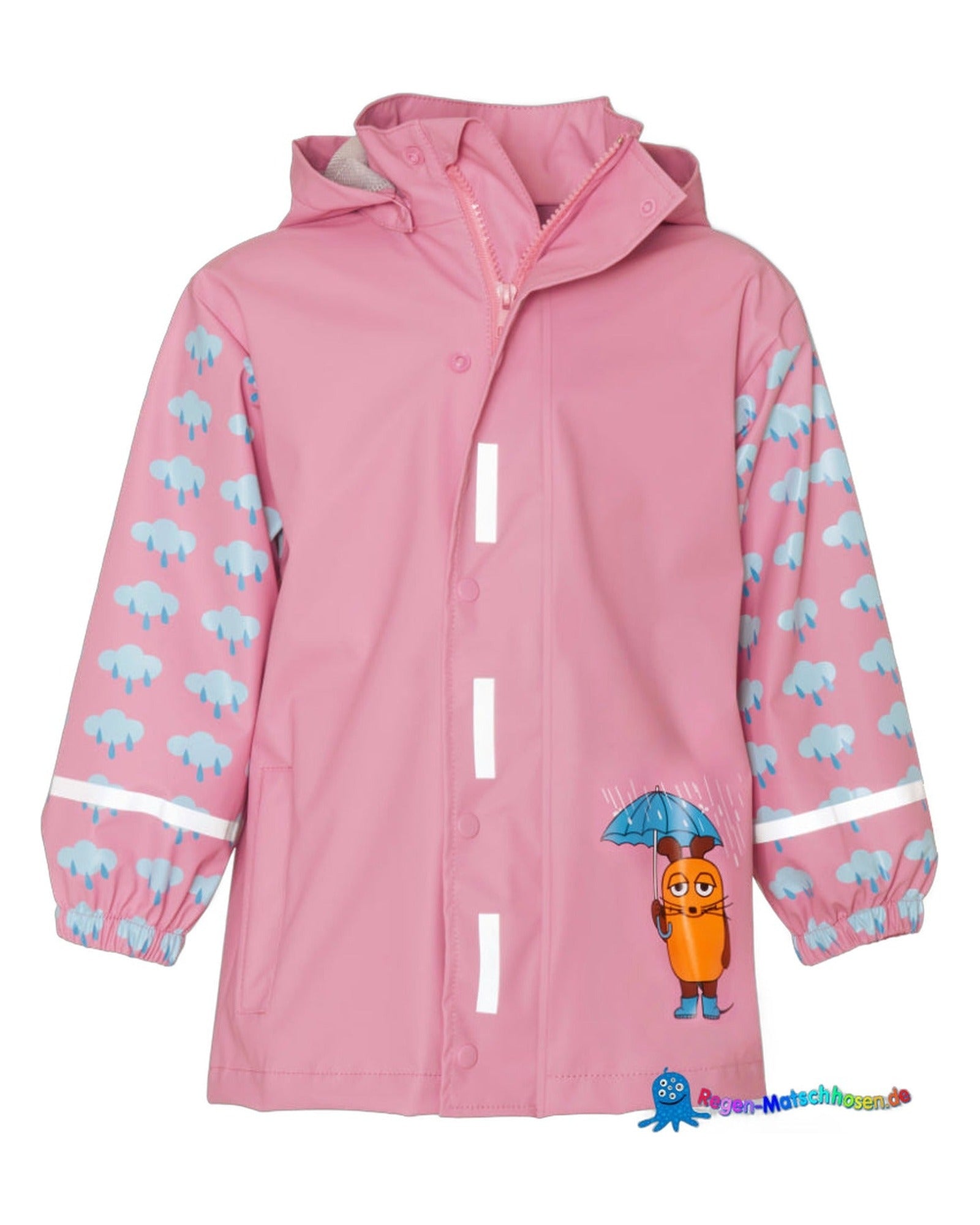 suesse-playshoes-baby-und-kinder-regenjacke-die-maus-elefant-rosa-2296