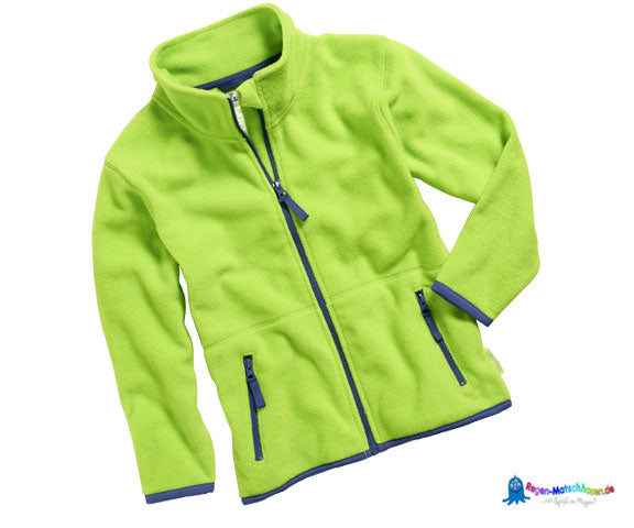 Baby und Kinder Fleecejacke in Hellgrün von Playshoes
