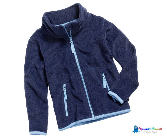 Baby und Kinder Fleecejacke in Marineblau von Playshoes