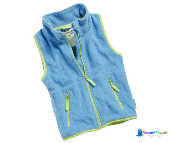 Baby und Kinder Fleeceweste in Hellblau von Playshoes