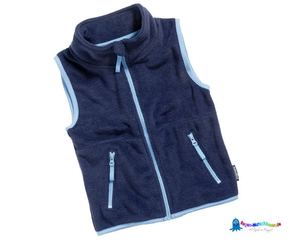 Baby und Kinder Fleeceweste in Marineblau von Playshoes