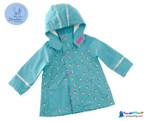 Kinder Regenjacke "Süße Eulen" Sterntaler