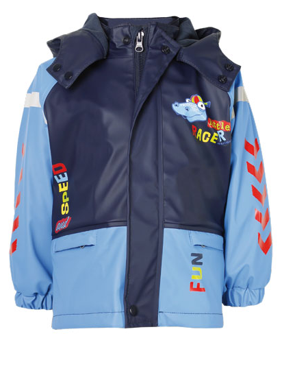 Kinder Regenjacke mit Dino Racer von Maximo