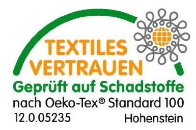 Textiles Vertrauen nach Oeko Tex Standard 100 Hohenstein