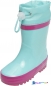 Preview: Playshoes Matschoverall, warm mit Fleece gefüttert -Türkis/Pink-