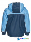 Preview: Playshoes Kinder Regenjacke 3 in 1 -Marine/Hellblau