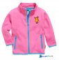 Preview: Kinder Fleecejacke in rosa