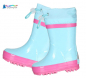 Preview: Regenoutfit "Overall Fleecefutter" Playshoes pink-türkis