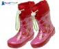 Preview: Playshoes Kinder Regenanzug im Design "Erdbeere" Pink/Rot