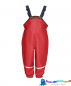 Preview: Baby und Kinder Regenanzug  Playshoes  marine/weiß/rot mit lustigen Streifen