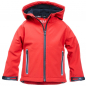 Preview: BMS Kinder Baby Softshelljacke in Rot hochwertig atmungsaktiv