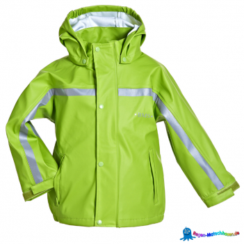 Kinder Buddeljacke BMS limette