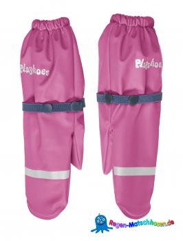 Playshoes Kinder Regenhandschuhe  Pink mit Fleecefutter