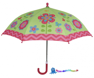 Süßer Kinder Regenschirm "Flower" mit Blumenprint von Stephen Joseph