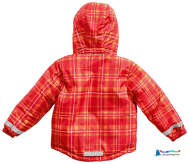 Playshoes Winterjacke Rot-Karriert - warm mit Fleece gefüttert