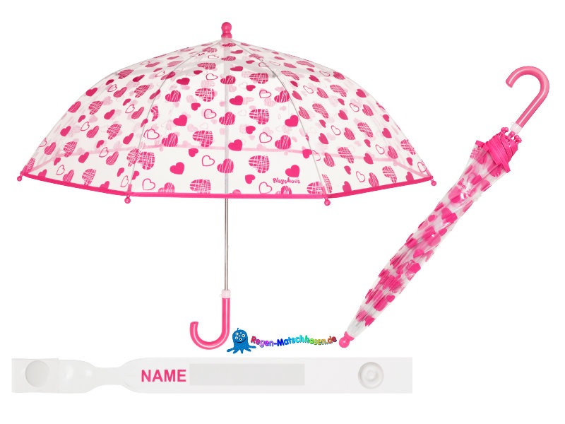 Playshoes Mädchen Regenschirm 