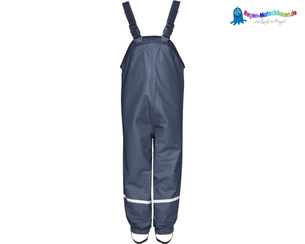 Regenoutfit "Regenanzug 3 in 1 Fleecefutter" Playshoes marine-hellblau