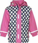 Kinder Regenmantel Regenjacke mit Margeriten Motiv allover